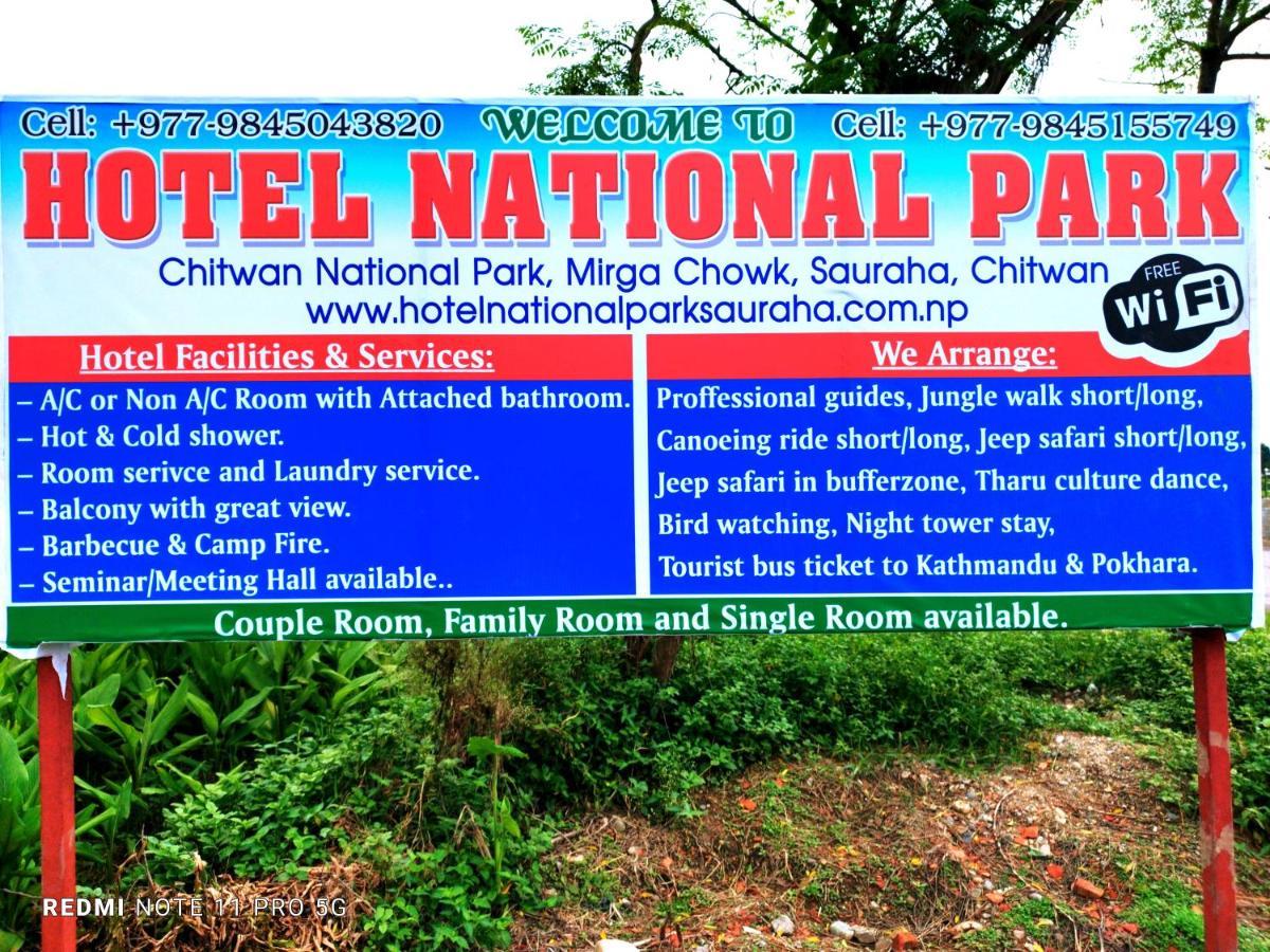 Hotel National Park Sauraha- Homely Stay And Peaceful Location With Jungle Safari Arrangements Esterno foto